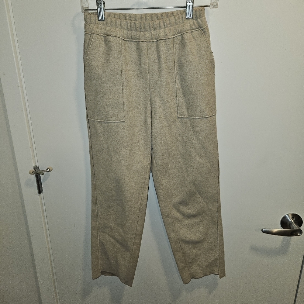 Acne Studios Cotton Wool Blend Cream Size 36